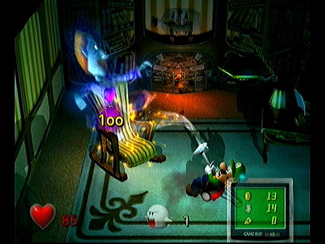 Luigi's Mansion's background