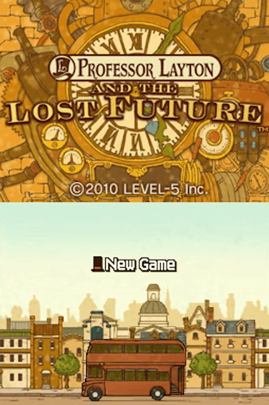 Professor Layton and the Unwound Future's background