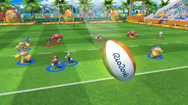 Mario & Sonic at the Rio 2016 Olympic Games's background