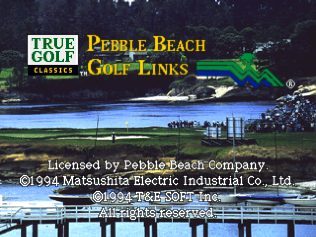 Pebble Beach Golf Links's background