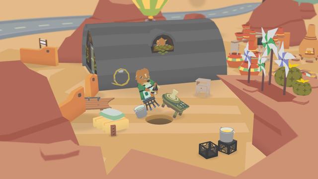 Donut County's background