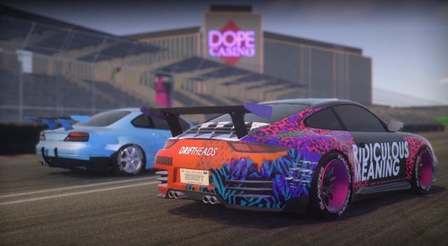 High Octane Drift's background