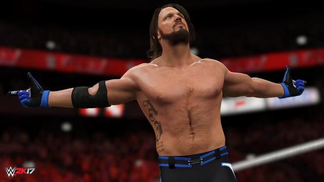 WWE 2K17's background