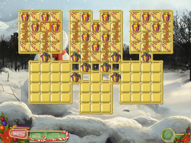 Christmas Puzzle's background
