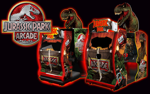 Jurassic Park Arcade's background