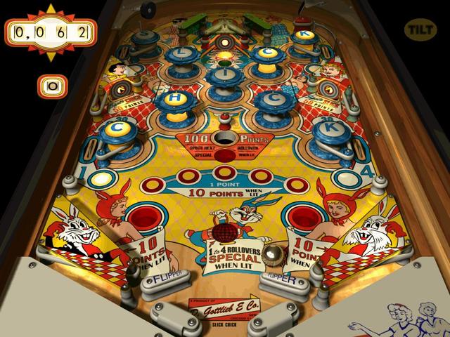 Microsoft Pinball Arcade's background