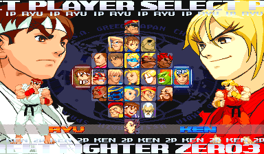 Street Fighter Alpha 3's background