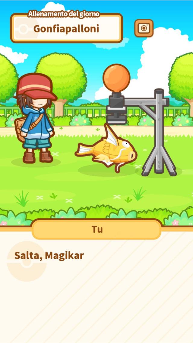 Pokémon: Magikarp Jump's background