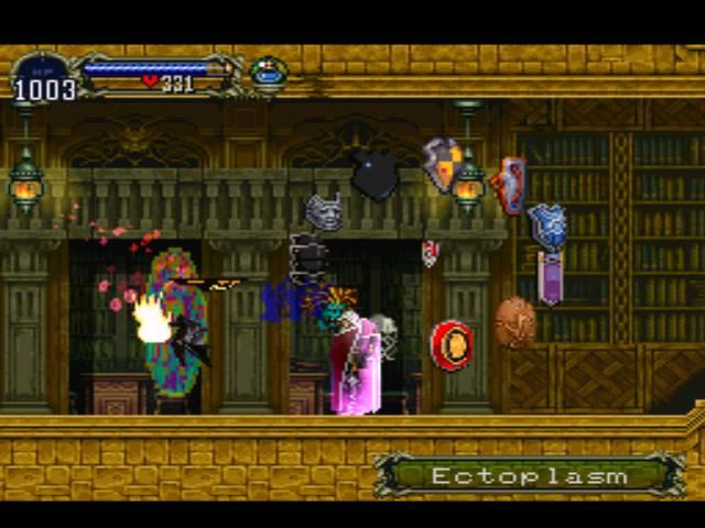 Castlevania: Symphony of the Night's background