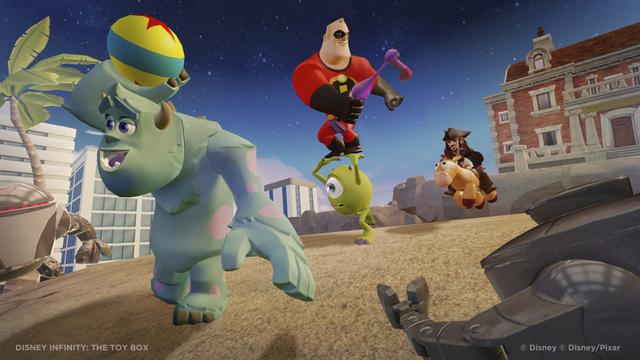 Disney Infinity 1.0: Gold Edition's background