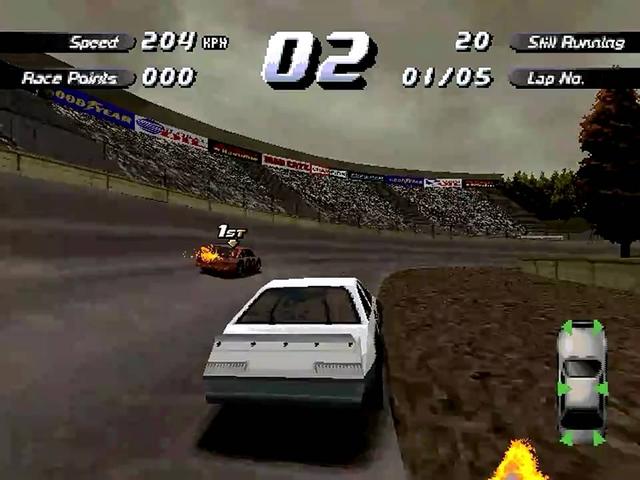 Destruction Derby's background