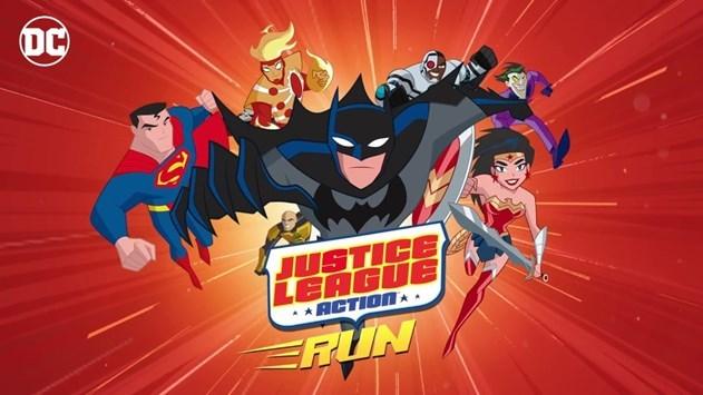 Justice League Action Run's background