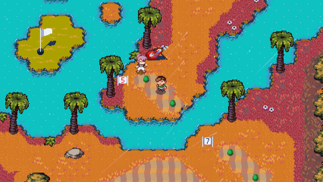 Golf Story's background