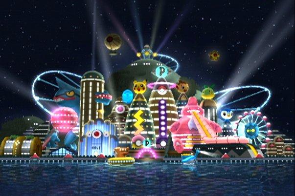 Pokémon Battle Revolution's background