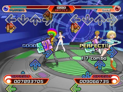 Dance Dance Revolution Hottest Party's background