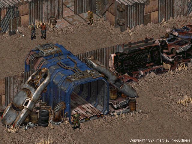 Fallout: A Post Nuclear Role Playing Game's background