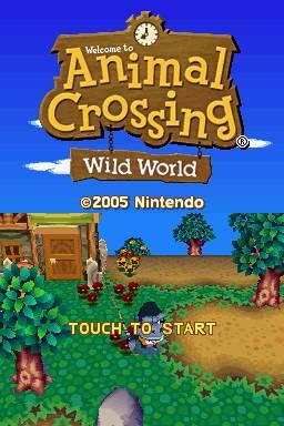 Animal Crossing: Wild World's background