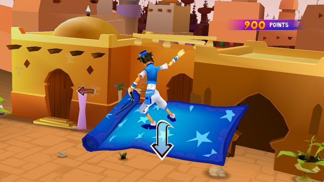 Aladdin Magic Racer's background