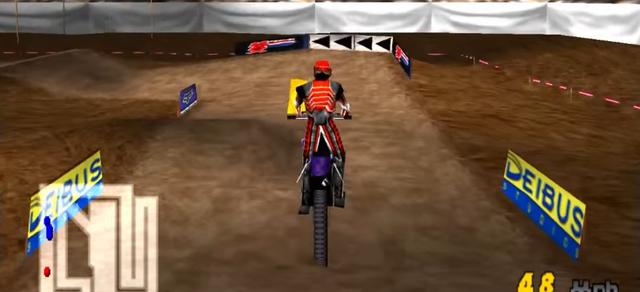 Motocross Mania's background