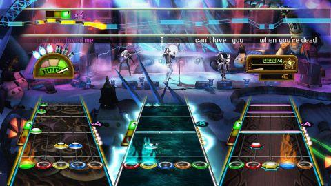 Guitar Hero: Smash Hits's background