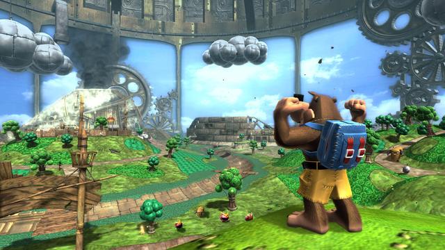 Banjo-Kazooie: Nuts & Bolts's background