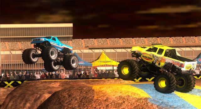 Monster Truck Destruction's background