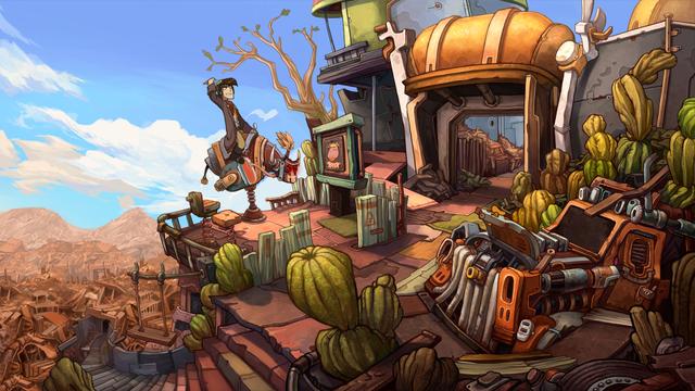 Deponia's background