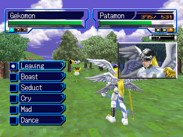 Digimon World 3's background