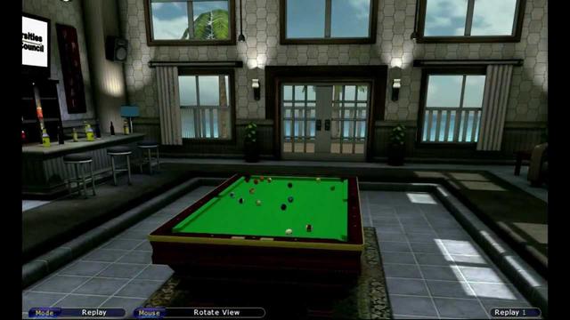 Virtual Pool: Tournament Edition's background