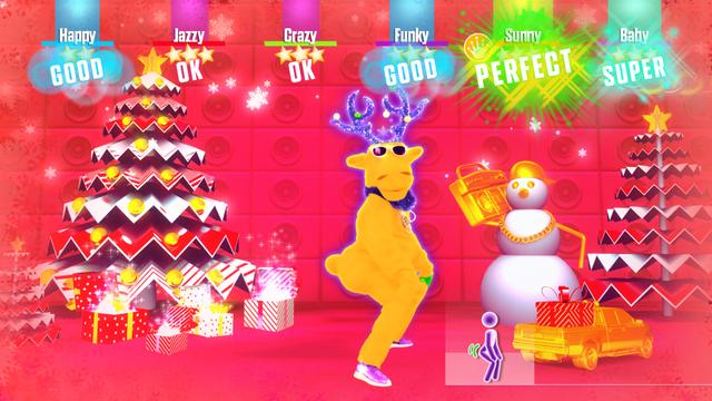 Just Dance 2018's background