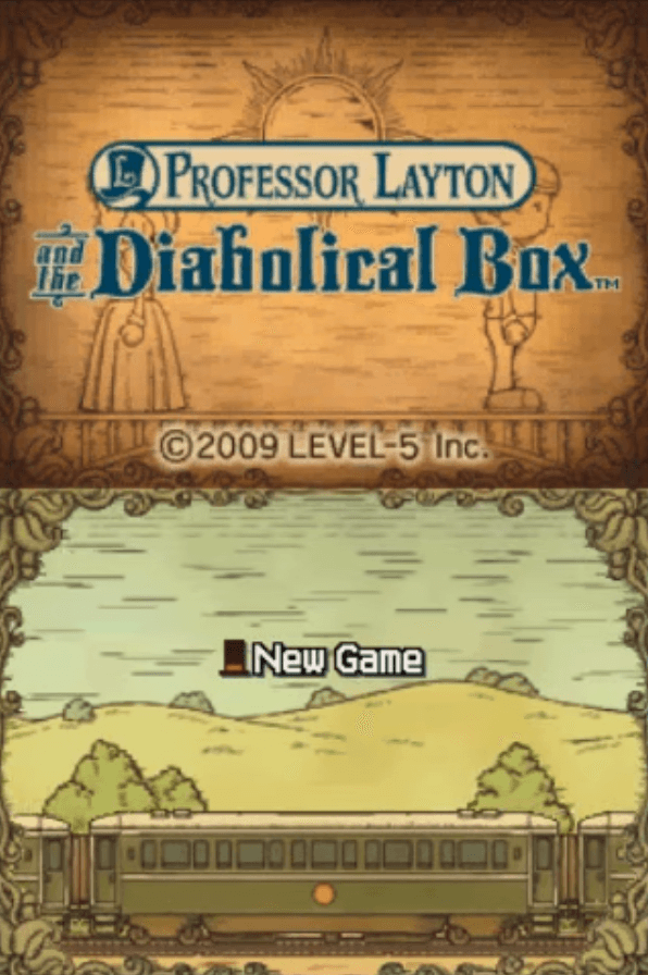 Professor Layton and the Diabolical Box's background