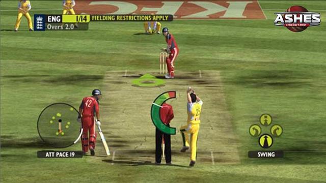 Ashes Cricket 2013's background