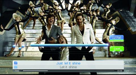 SingStar: Take That's background