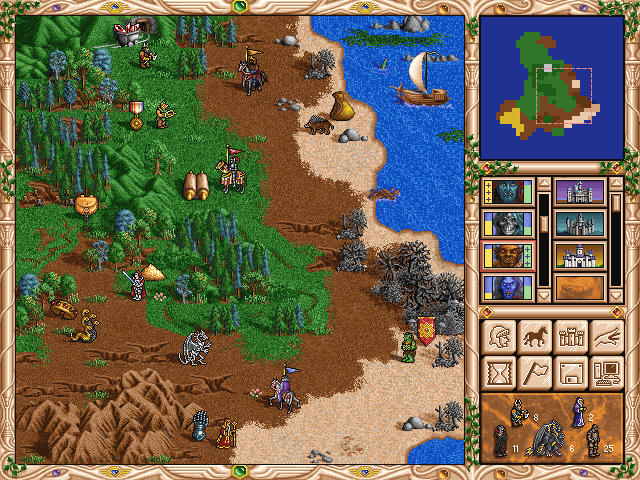 Heroes of Might and Magic II: The Succession Wars's background