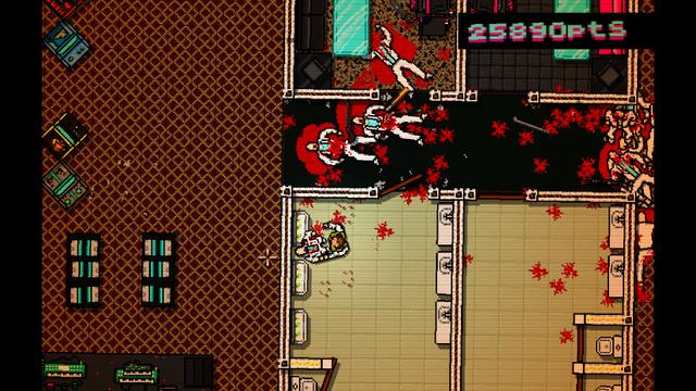 Hotline Miami's background