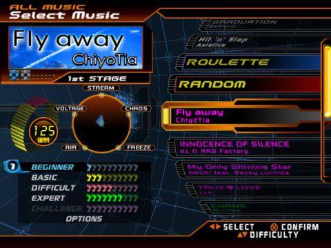 Dance Dance Revolution Supernova's background