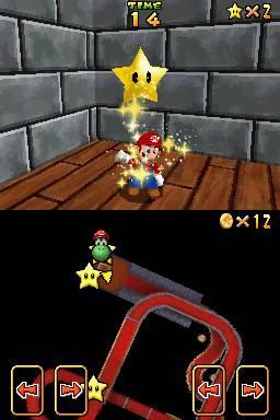 Super Mario 64 DS's background