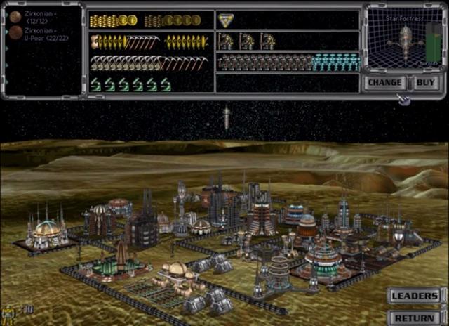 Master of Orion II: Battle at Antares's background