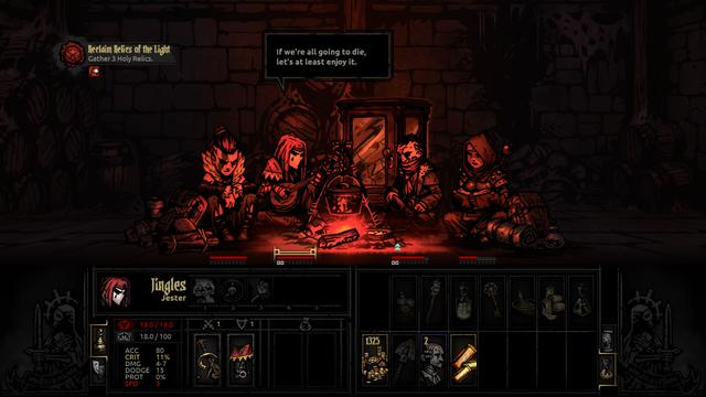 Darkest Dungeon's background