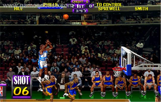 NBA Maximum Hangtime's background