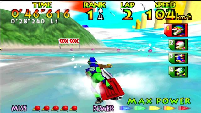 Wave Race 64's background