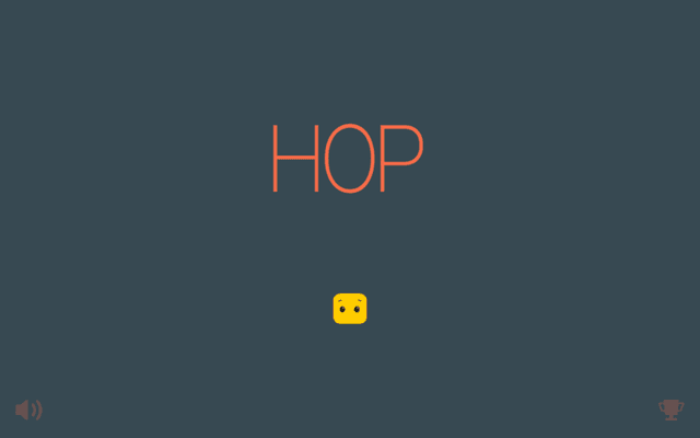 Hop - Endless Arcade Hopper's background