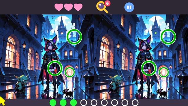 Lovely Spot the Difference Fantasy Edition's background