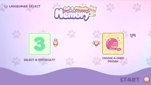 Cat & Friends Memory's background