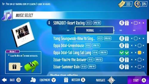 Crazy Stars: Rhythm Party's background