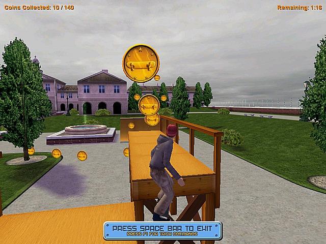 Skateboard Park Tycoon: Back in the USA 2004's background