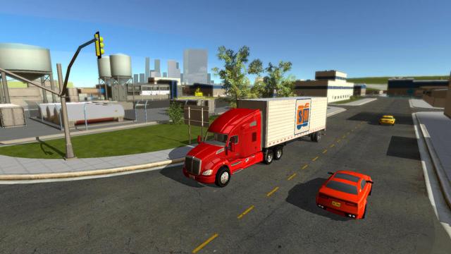 Truck Simulation 19's background
