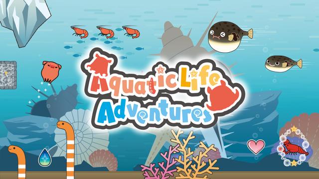 Aquatic life adventure's background