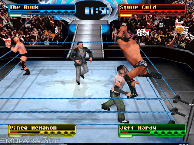 WWF SmackDown!'s background