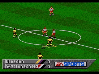 FIFA Soccer 95's background